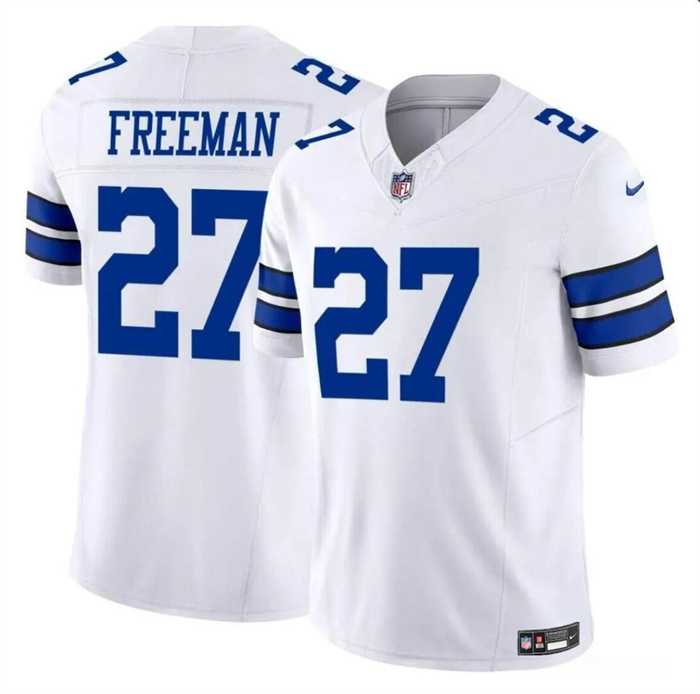 Men & Women & Youth Dallas Cowboys #27 Royce Freeman White 2023 F.U.S.E Vapor Limited Football Stitched Jersey->dallas cowboys->NFL Jersey